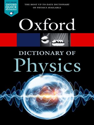 cover image of A Dictionary of Physics